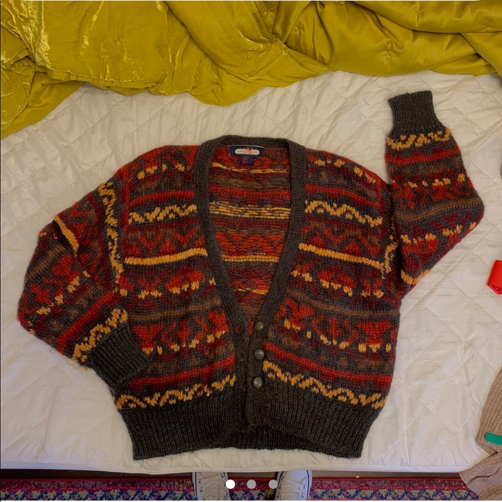 Vintage Princeton Wool Cropped Sweater